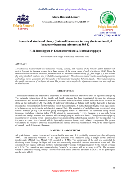 butanol+methyl benzoate+benzene