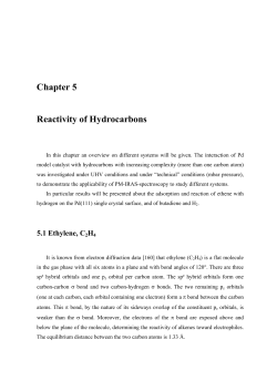 Chapter 5 Reactivity of Hydrocarbons - diss.fu