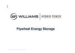 Flywheel Energy Storage