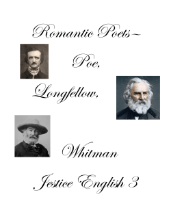 Romantic Poets - Lewis-Palmer School District 38