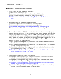 Exam 3 Solutions