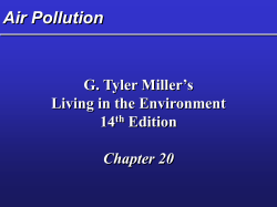 Air Pollution - RHS-APES