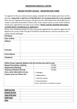 the form