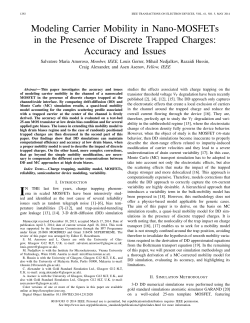 Modeling Carrier Mobility in Nano