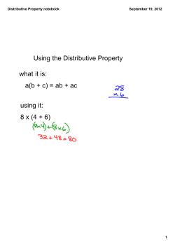 Distributive Property.notebook