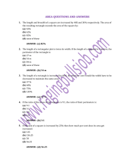 area questions and answers