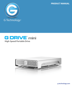 High-Speed Portable Drive - G