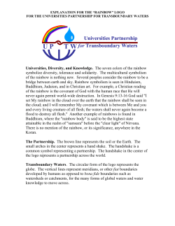 seven colors of the rainbow symbolizes the unity of indigenous