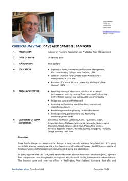 Dave`s CV
