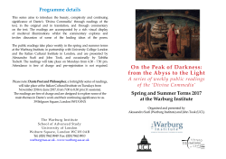 On the Peak of Darkness: from the Abyss to the Light