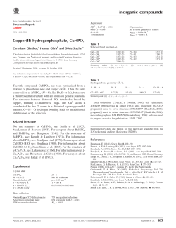 Copper(II) hydrogenphosphate, CuHPO4