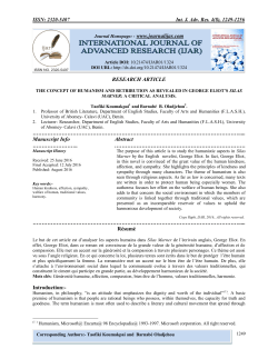 PDF - International Journal of Advanced Research