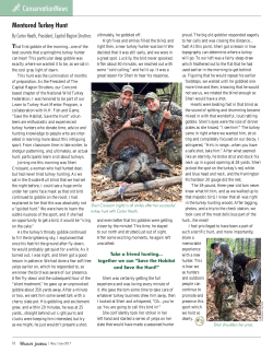 Mentored Turkey Hunt - New Hampshire Fish and Game Department