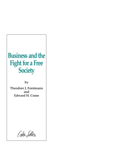 Business and the Fight for a Free Society