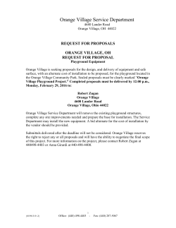 Playground RFP final