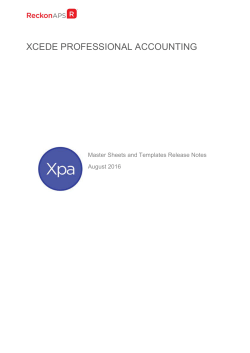xcede professional accounting
