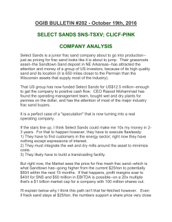 right here - Oil and Gas Investments Bulletin