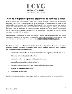 Plan de Inmigrantes para la Seguridad de J&oacute;venes y