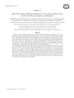 Abstract - Society of Economic Geologists