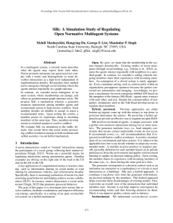 Silk: A Simulation Study of Regulating Open Normative Multiagent