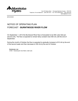 Appendix 18 - Manitoba Hydro