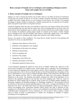 Indian_Socio_economic Surveys