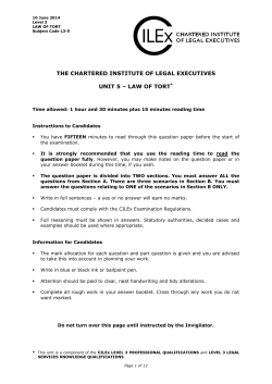 institute of legal executives
