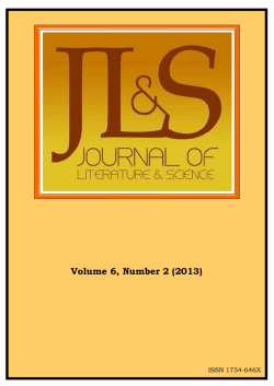 PDF - Journal of Literature and Science