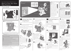 How to Use the 8mm Film Projector