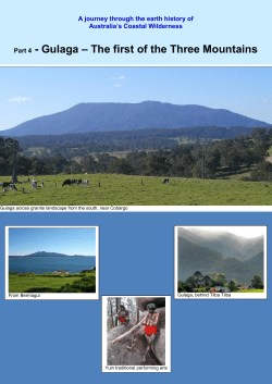 4 The First of the three Mountains &ndash; Gulaga