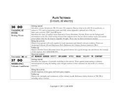 IAES unit D_Training_outline