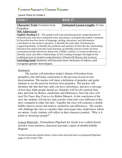 Summary: The teacher will introduce today`s theme of freedom from