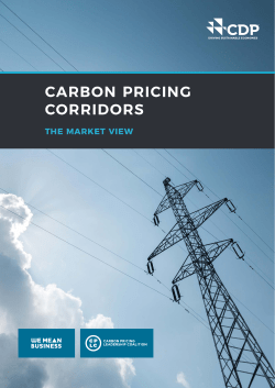 carbon pricing corridors