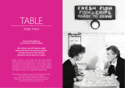 table - Three Blue Ducks