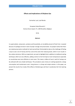 35-Effects and Implications of Ethylene Gas