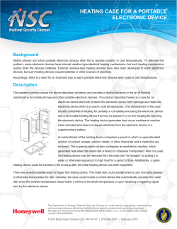 heating case for a portable electronic device