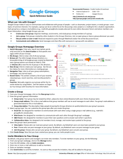 Google Groups - Rebelmail - University of Nevada, Las Vegas