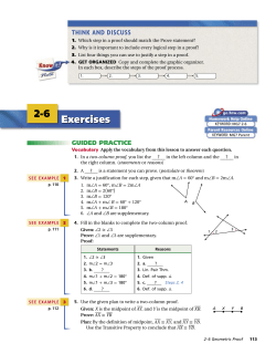 2-6 Exercises