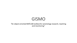 An object-oriented MATLAB toolbox for seismology