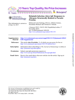 PDF + SI - The Journal of Immunology