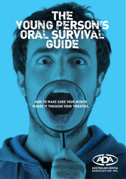 how to make sure your mouth makes it through your twenties.