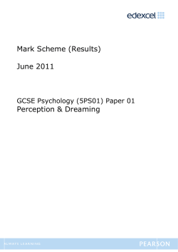 Mark Scheme - Edexcel