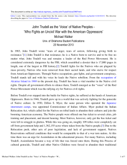 Michael Walker: John Trudelli as the