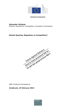 Read full speech - European Commission