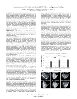 Osteoinduction by Ex Vivo Adenovirus