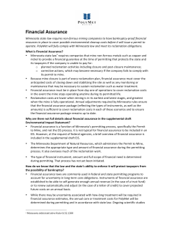 Financial Assurance - Jobs For Minnesotans