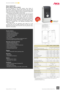 Steca Solarix PI - Photonic Universe