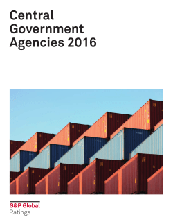 Central Government Agencies 2016