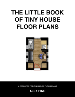 the little book of tiny house floor plans