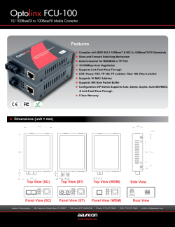 Optolinx FCU-100